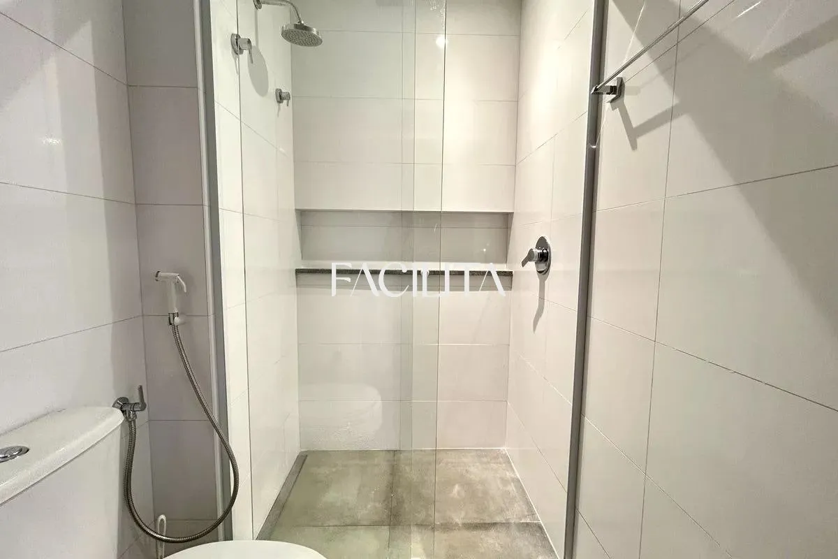 Furnished studio 50 m² with balcony and open-plan kitchen — photo 16
