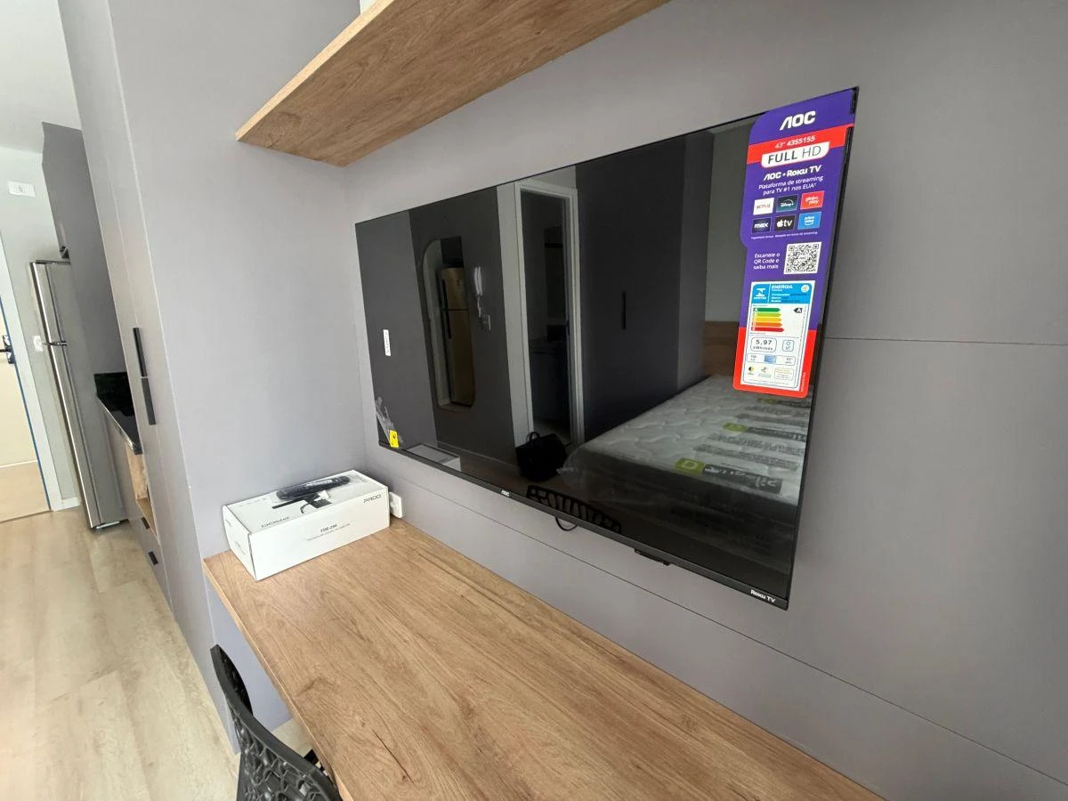 1 quarto e espaço de home office: apartamento de 22 m² — photo 25