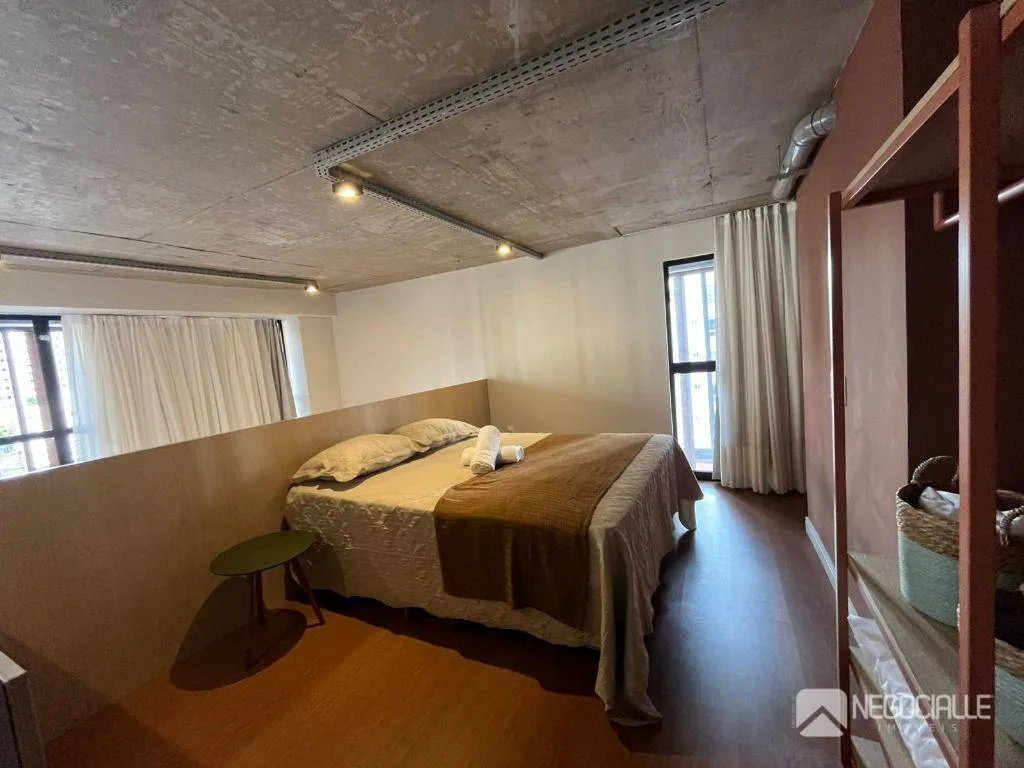 Loft mobiliado de 45 m² com cozinha americana a gás — photo 9