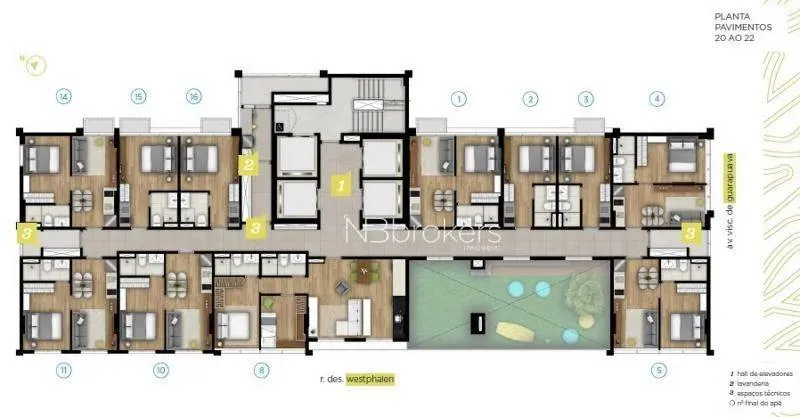 1-bedroom 31 m² apartment, no parking — photo 33