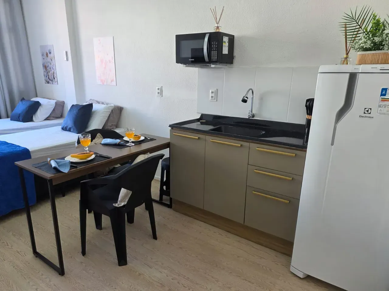 Furnished 24 m² studio on the 7th floor, no parking — photo 5