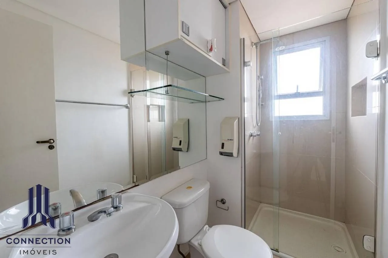 One-bedroom apartment with a washing machine in Curitiba — photo 8