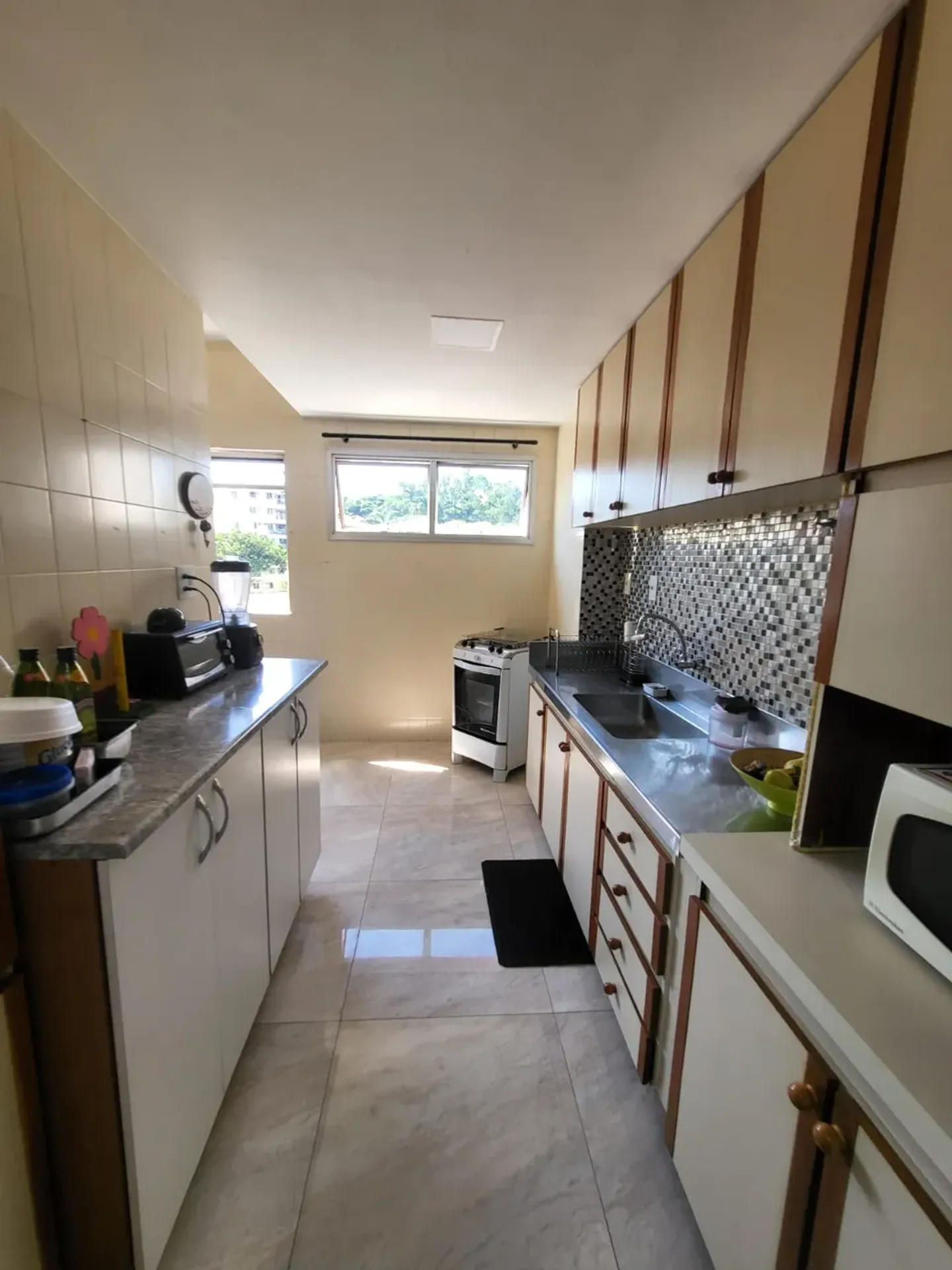 Furnished 126 m² apartment with 3 bedrooms and gas kitchen — photo 30