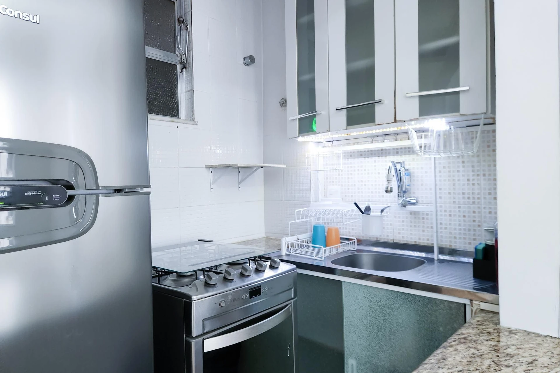 Furnished apartment, 43 m², with a washing machine — photo 10