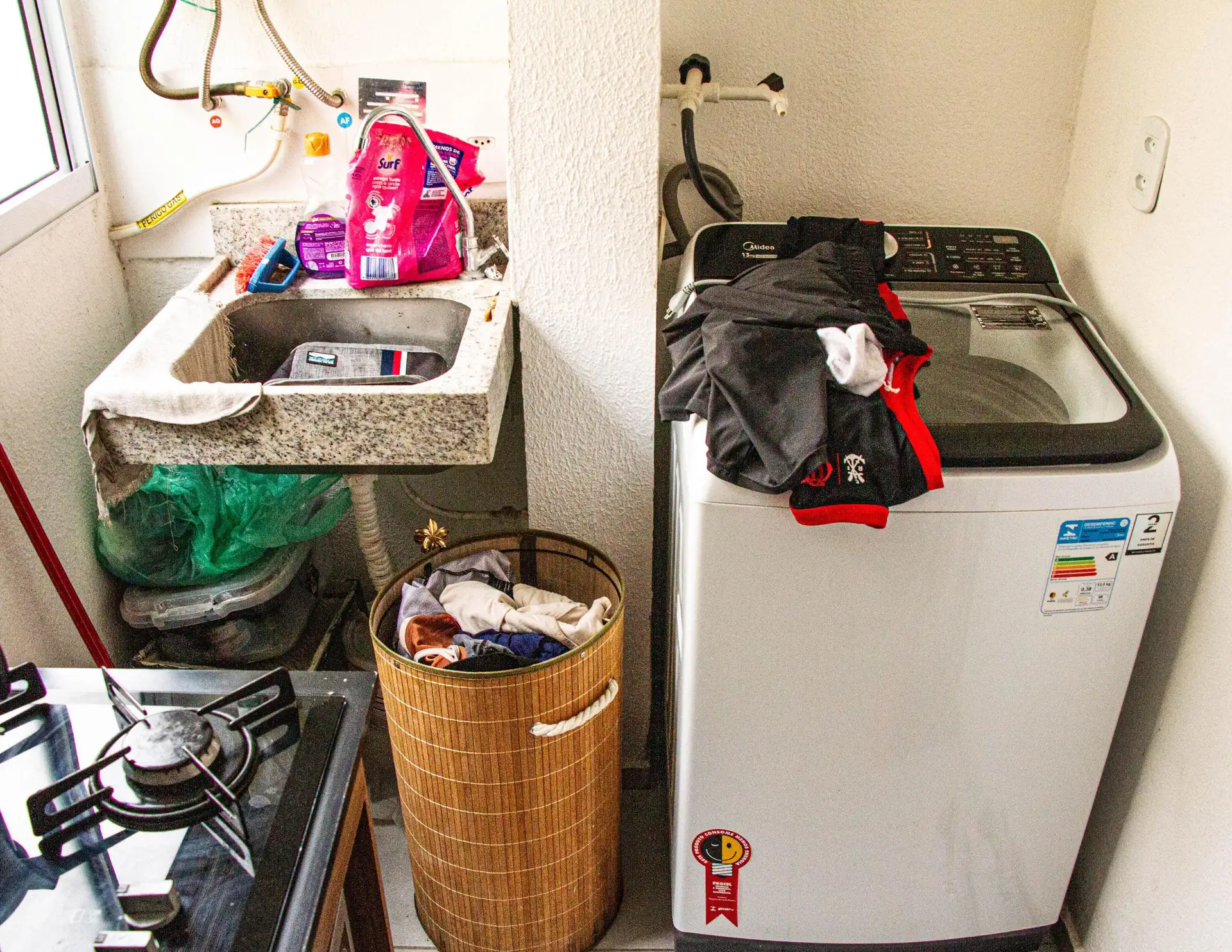 Apartamento mobiliado com 2 quartos e 1 banheiro — photo 8