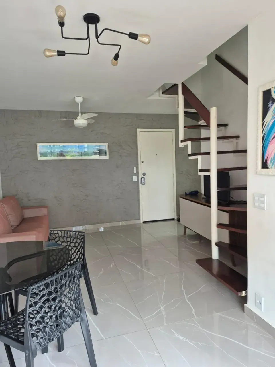 Apartamento duplex mobiliado com cozinha fechada e 2 quartos — photo 15