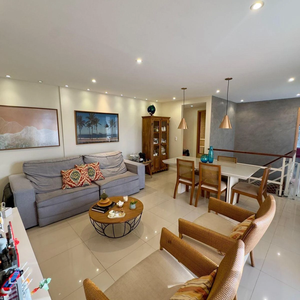 Furnished 213 m² duplex penthouse with 4 bedrooms and 3 parking — photo 36