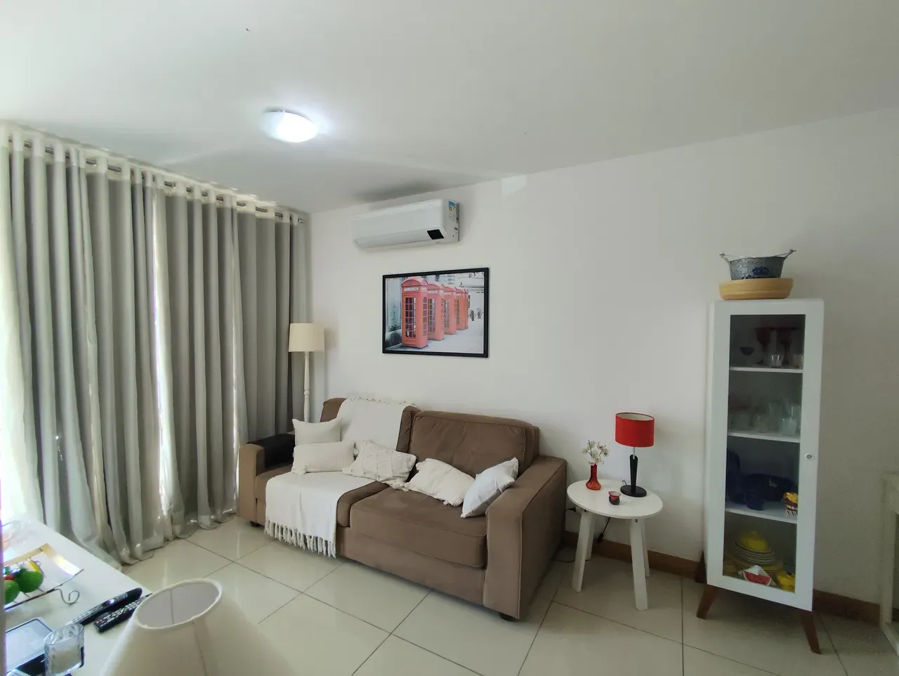 Furnished 3-bedroom apartment with open-plan kitchen