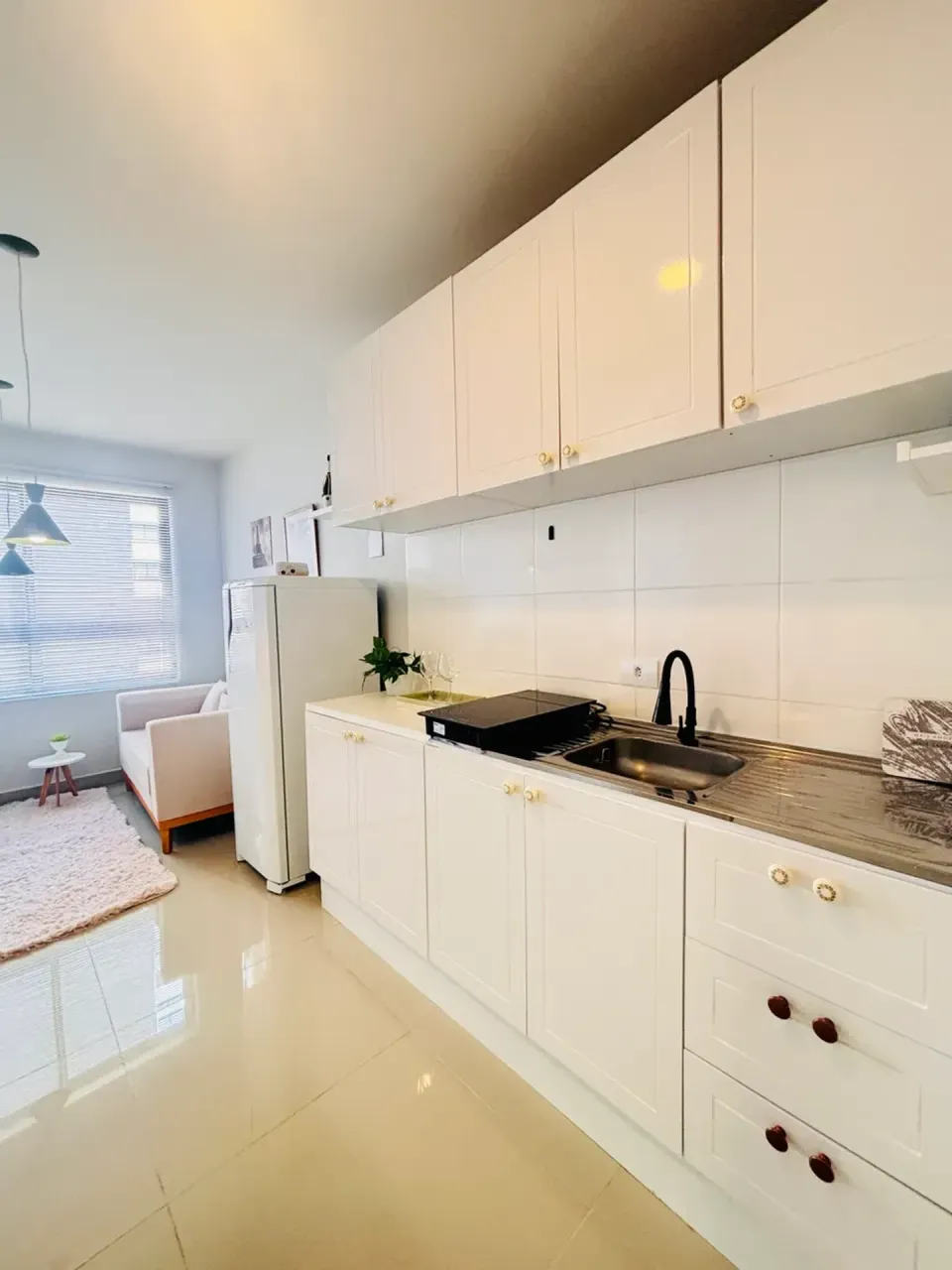 Apartamento amueblado de 1 dormitorio con home office — photo 2