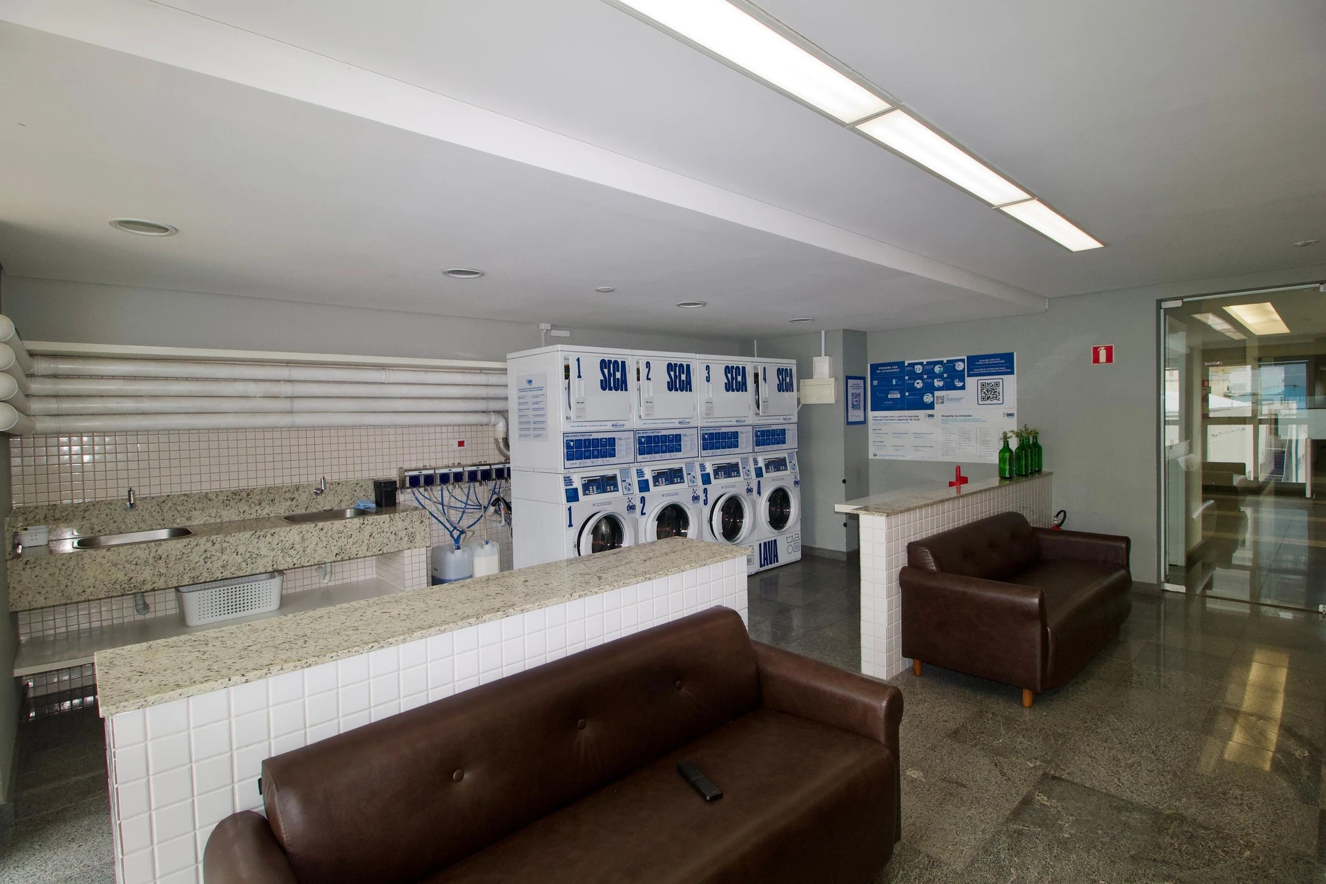 Furnished apartment, 25 m², with a washing machine — photo 10