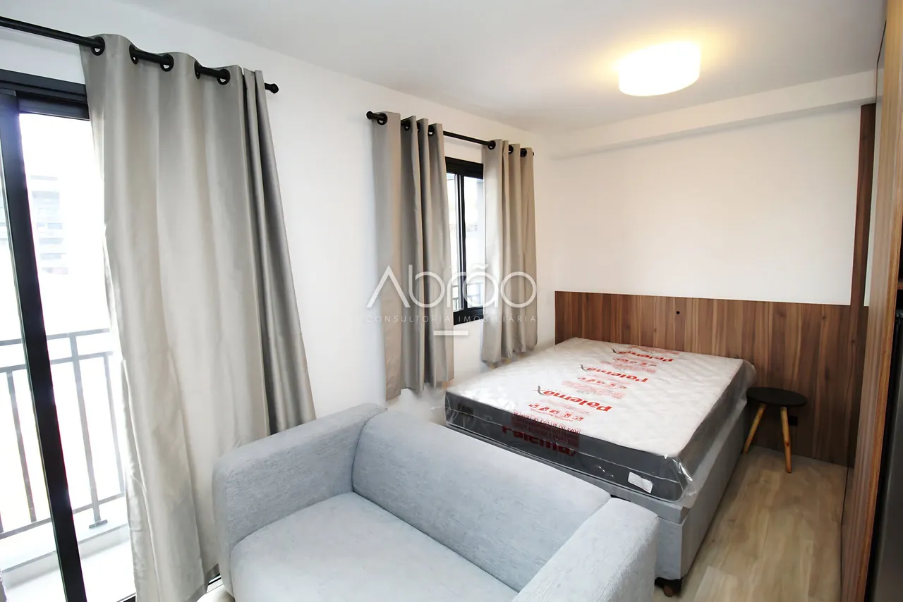 Apartamento mobiliado de 35 m² com sacada envidraçada — photo 13