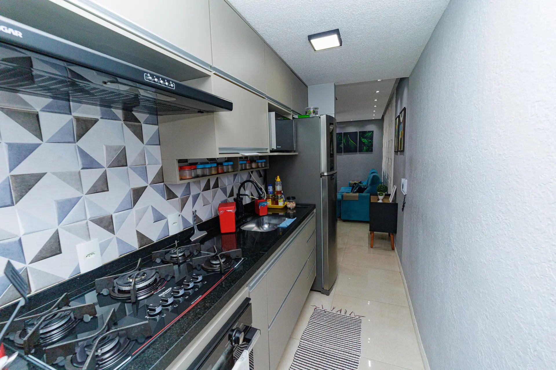 2-bedroom apartment in a building with a pool — photo 11