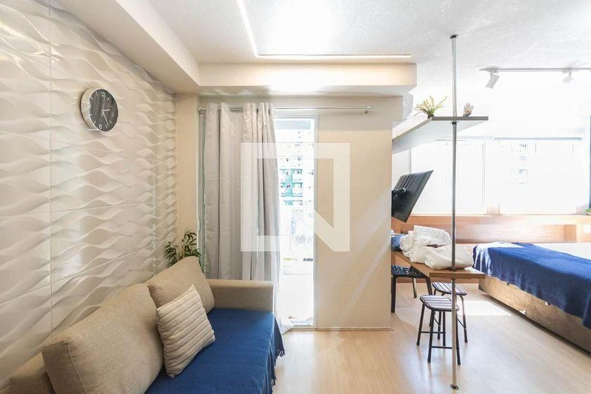 Apartamento mobiliado de 1 quarto com 30 m² e banheiro — photo 5