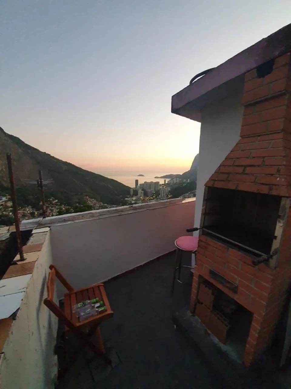 Bedroom in a home with 1 bathroom and balcony