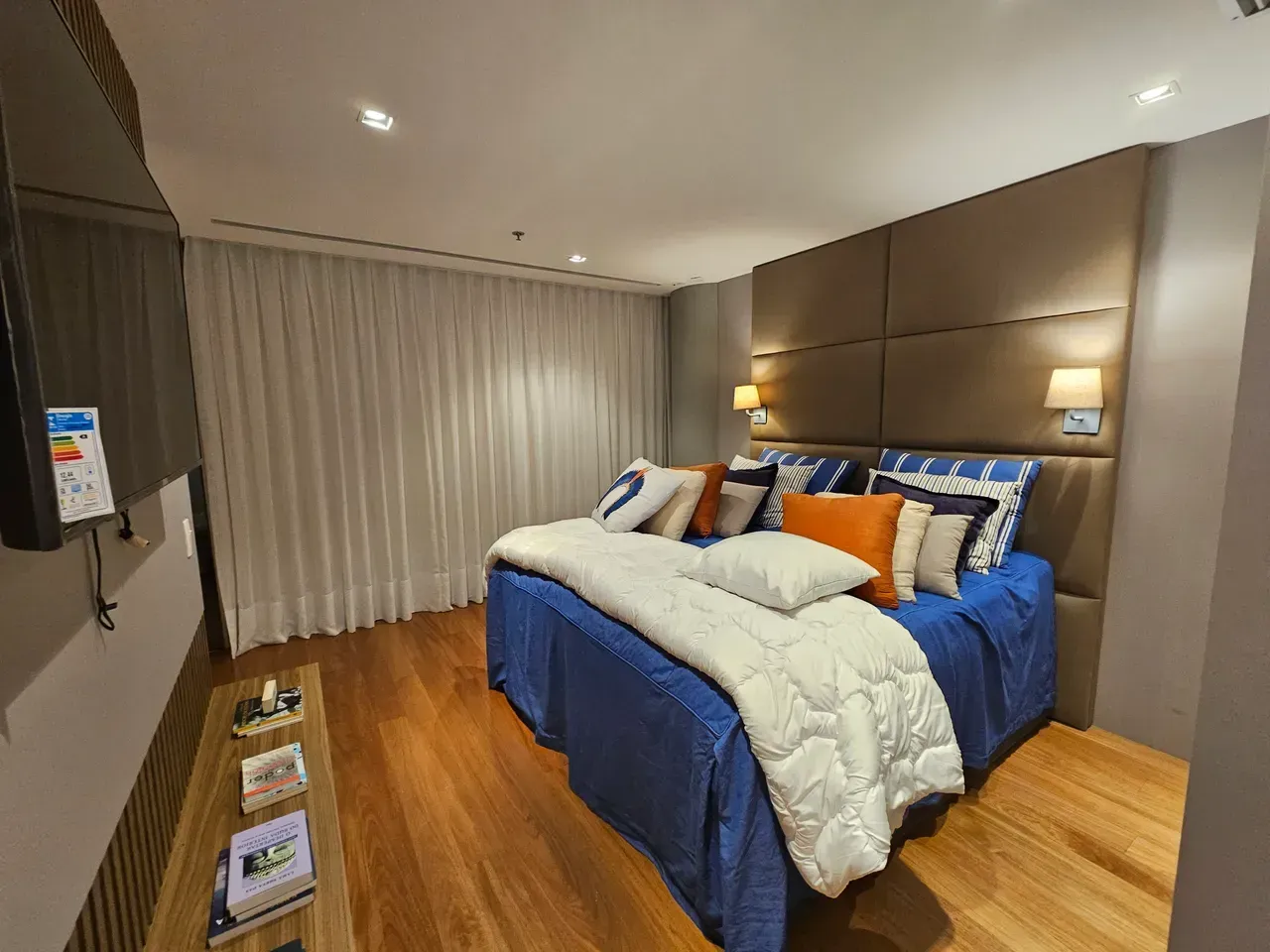 Furnished 121 m² apartment with 1 bedroom and 2 parking — photo 14
