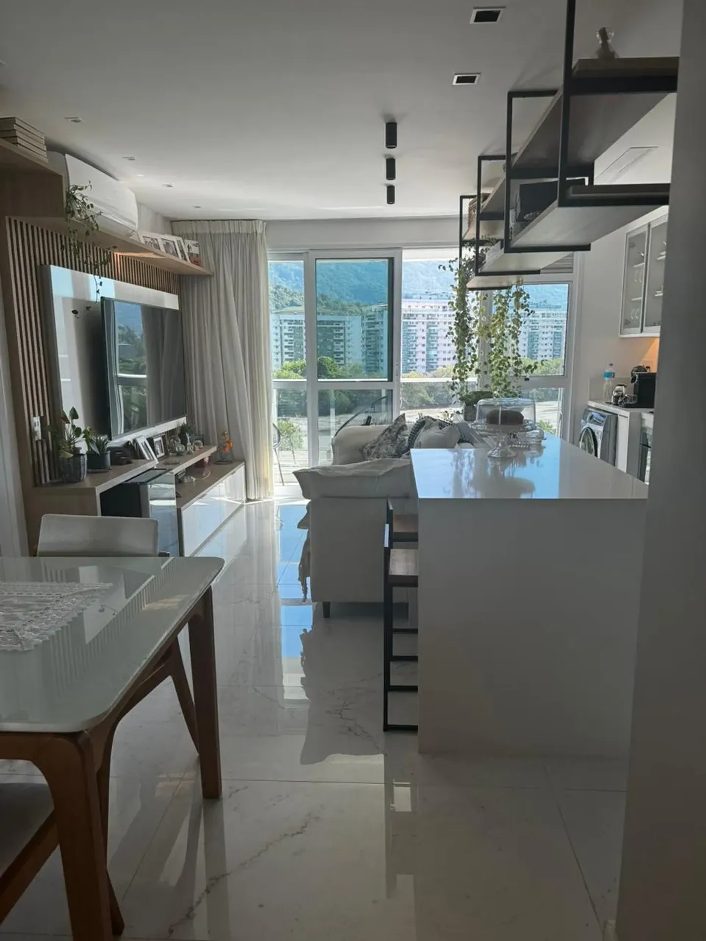 Furnished 80 m² apartment with 2 bedrooms and balcony — photo 19