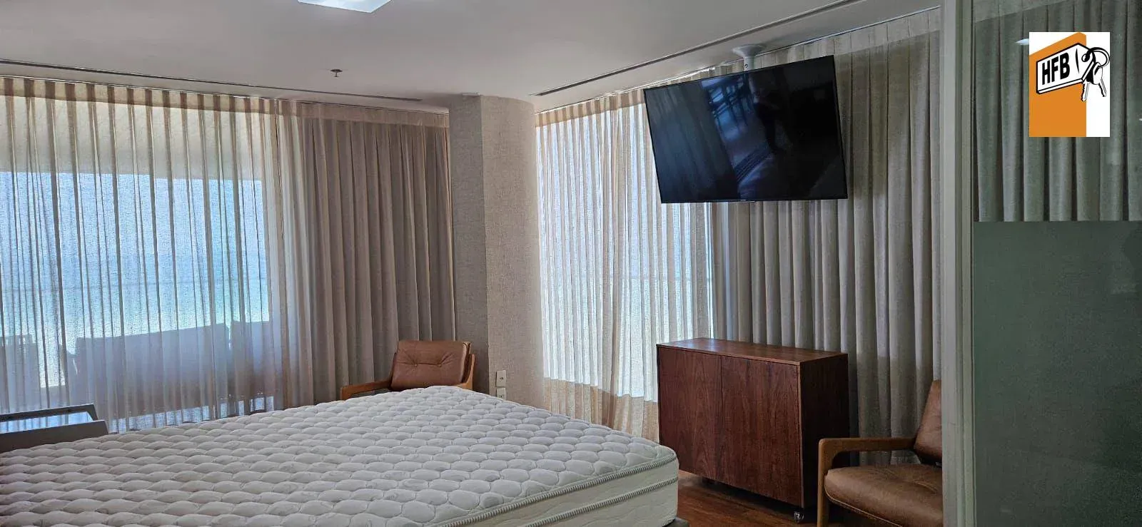 Apartamento mobiliado de 1 quarto em condomínio com sauna — photo 10