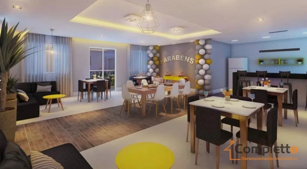 Робоче місце та 2 спальні: квартира 45 м²