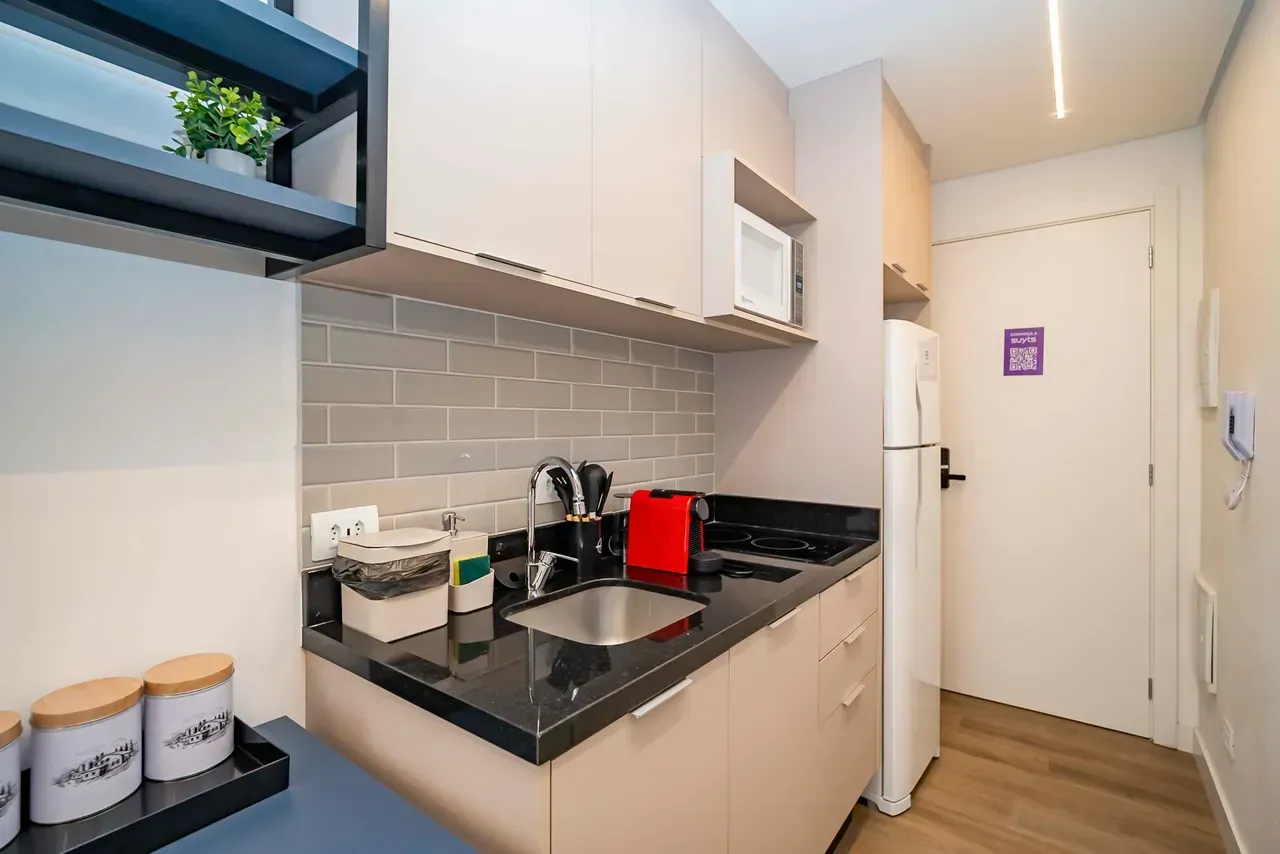 Apartamento amueblado de 1 dormitorio con escritorio — photo 4