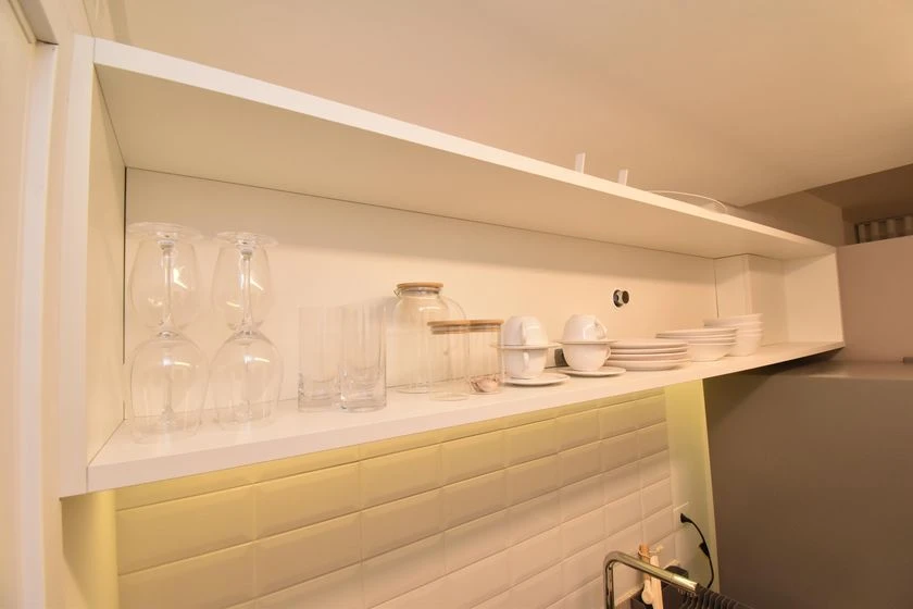 Studio de 1 quarto e 1 banheiro com varanda — photo 9