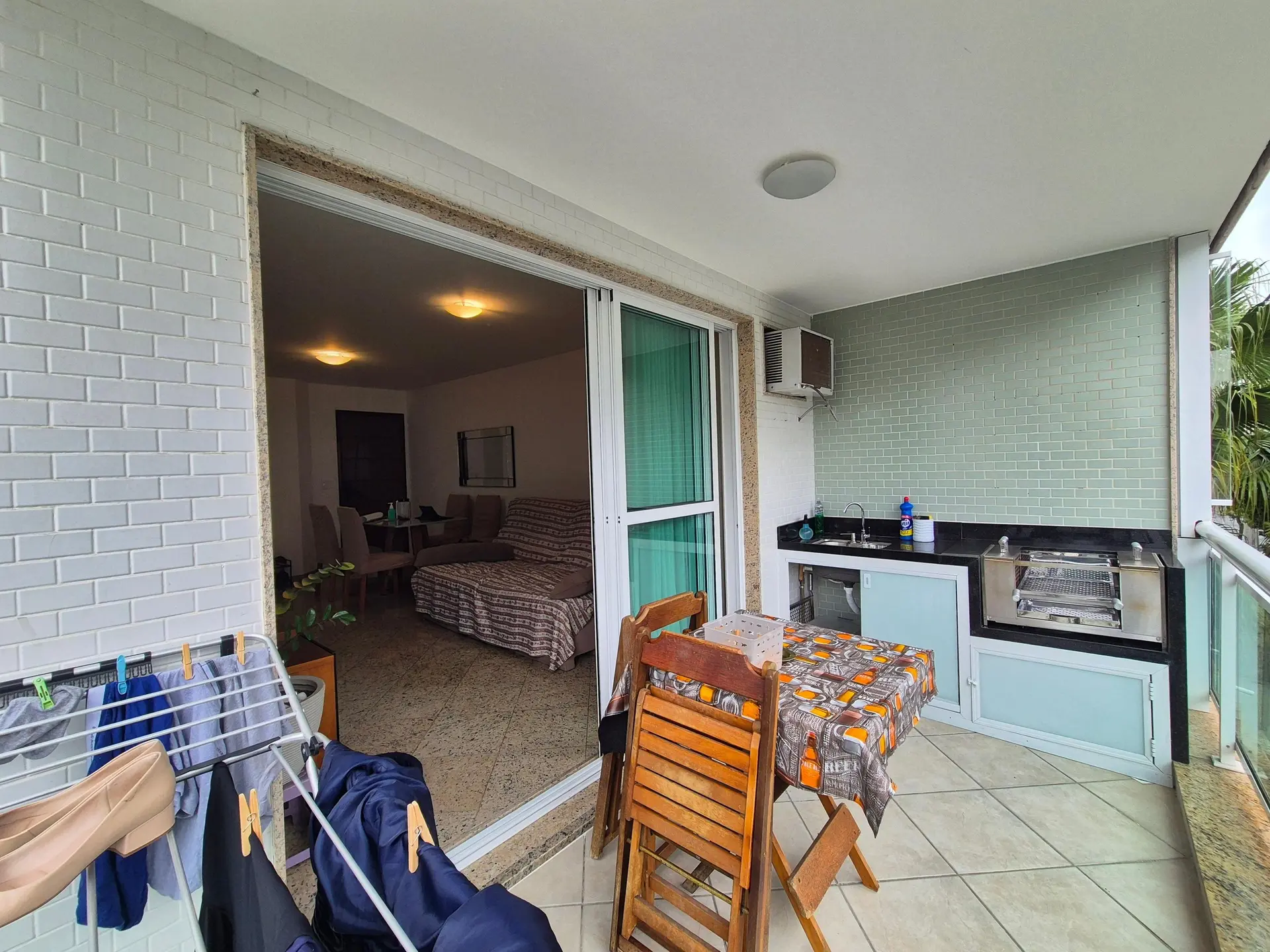 Furnished apartment, 78 m², with a washing machine — photo 9