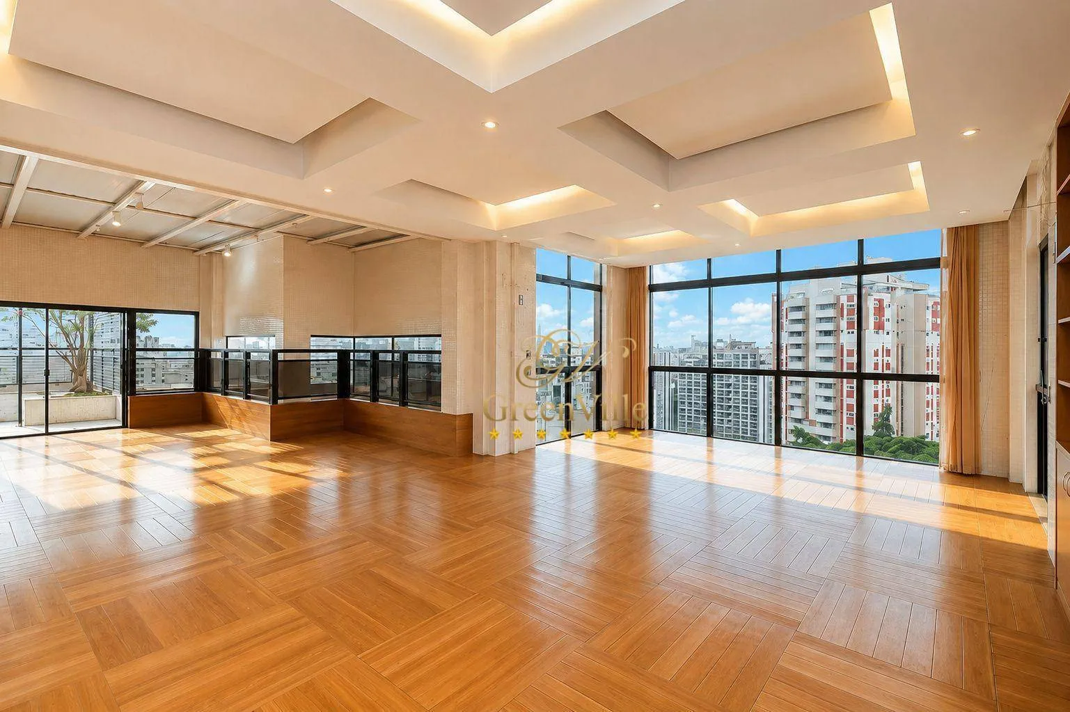 395 m² apartment with 4 en-suite bedrooms and 4 parking