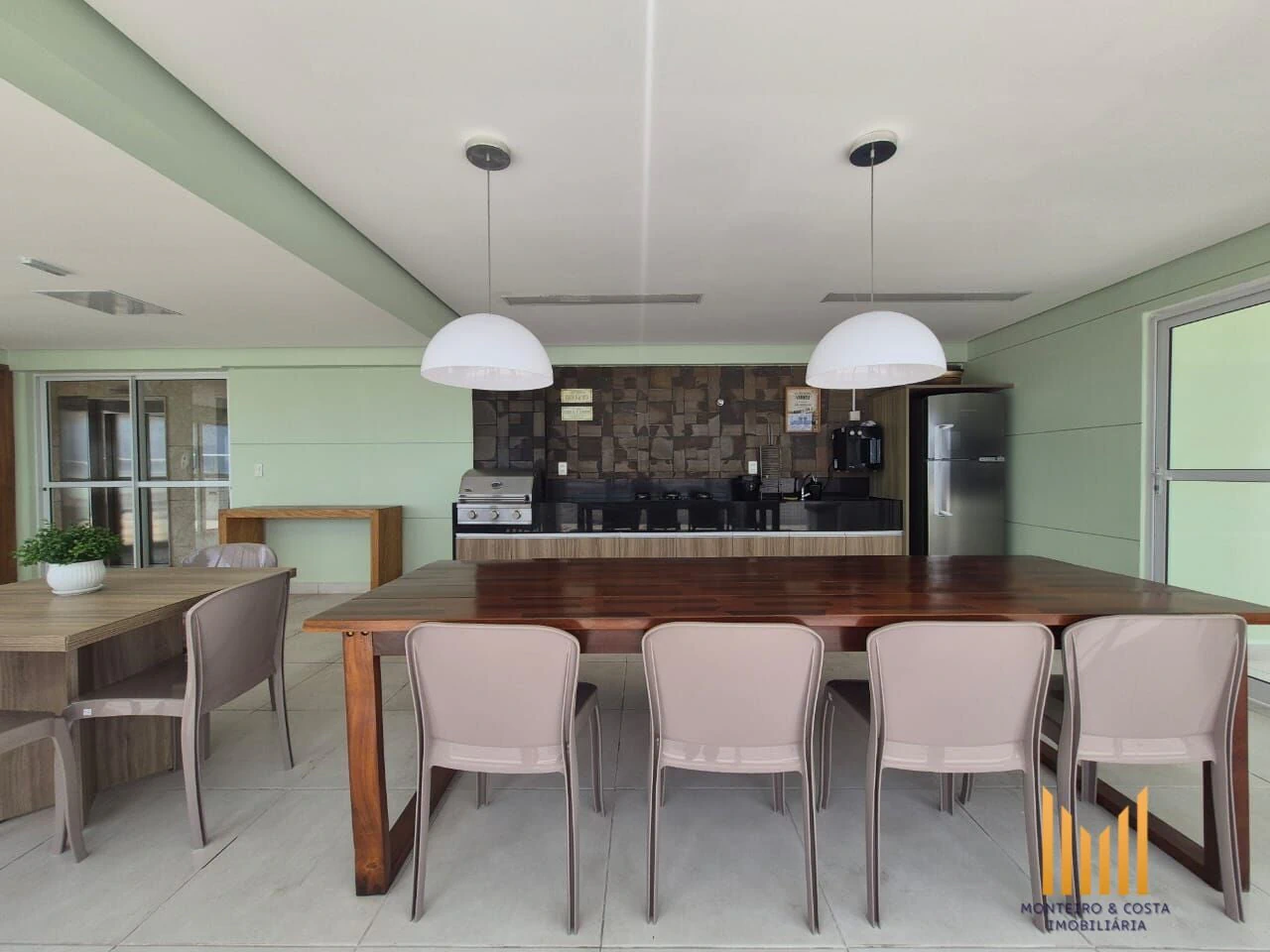 Furnished apartment, 102 m², with a washing machine — photo 28