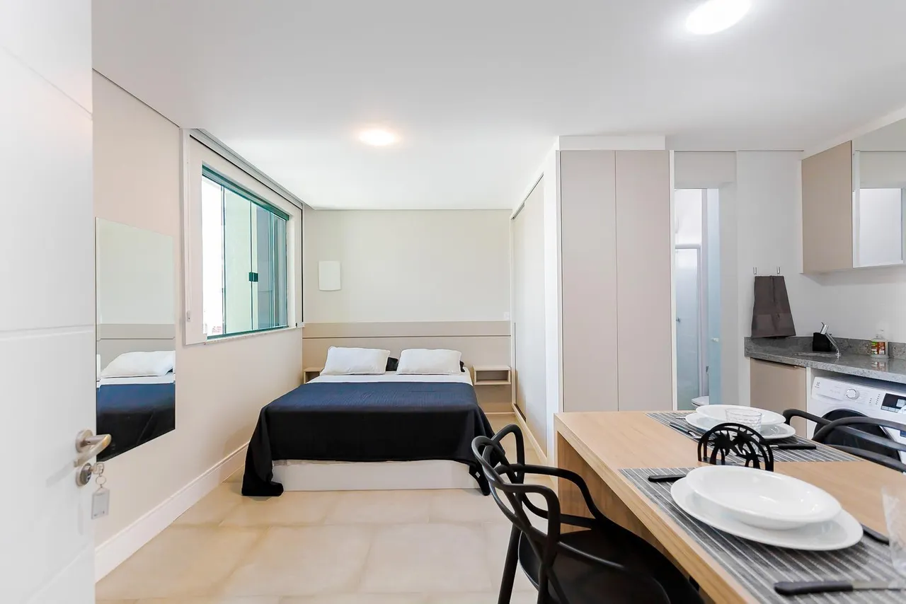 Furnished studio 22 m² with an en-suite bathroom — photo 14