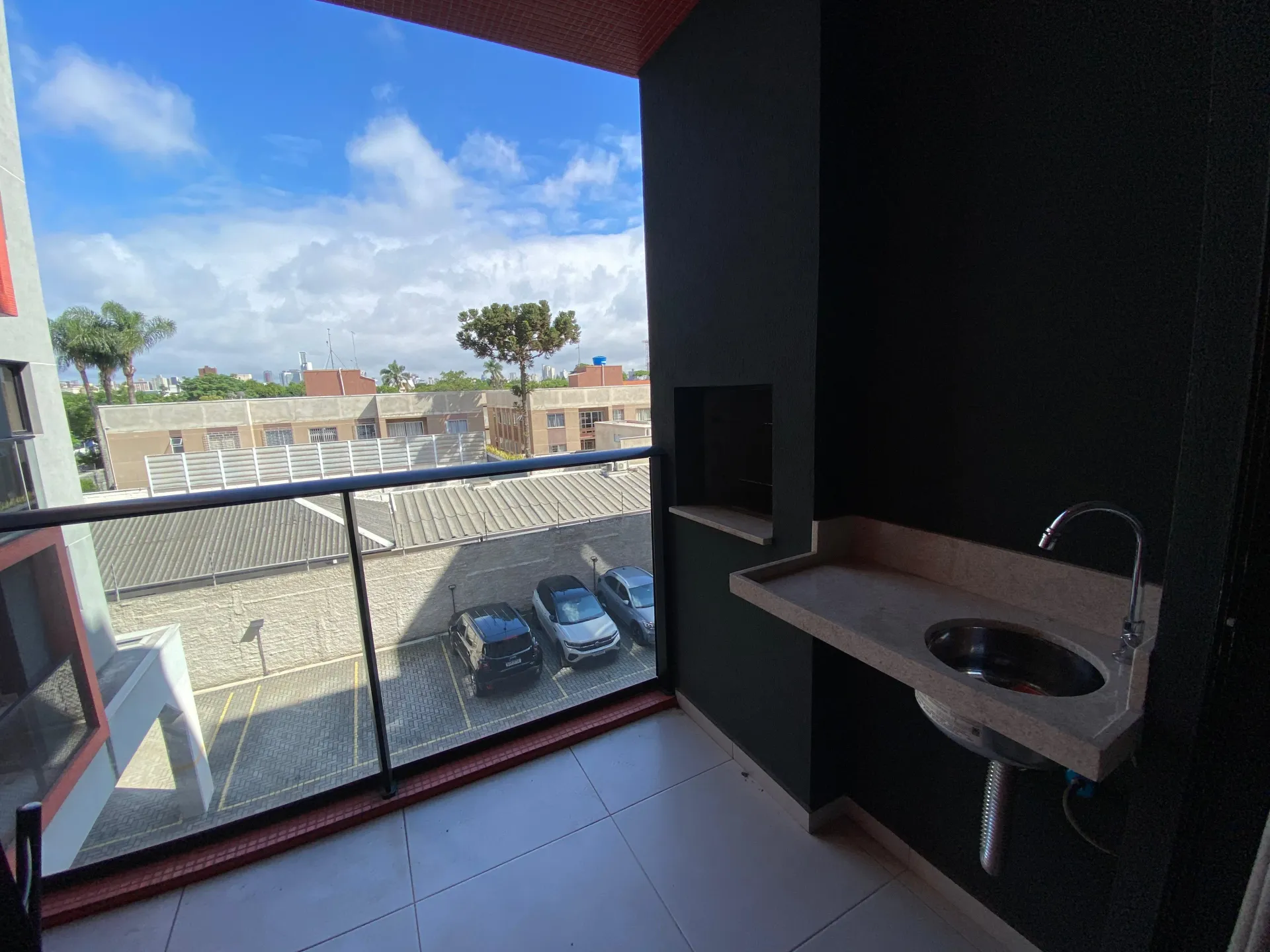 Studio in a building with a coworking space