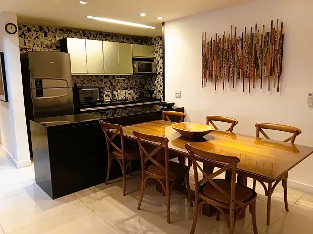 Furnished apartment with open-plan kitchen and 3 bedrooms — photo 15