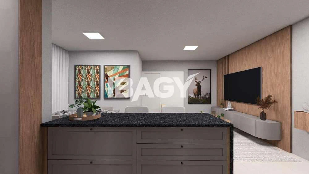 3-bedroom apartment with open-plan kitchen and 2 parking spaces — photo 3