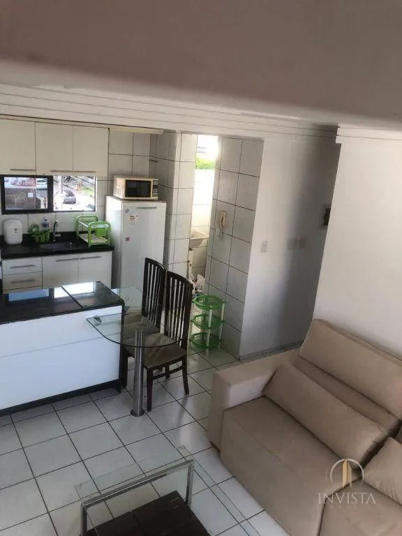 Apartamento mobiliado com 2 quartos, 1 suíte e 60 m²