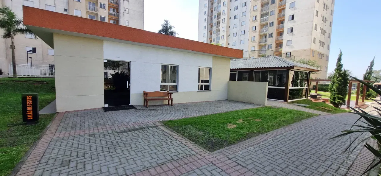 2-bedroom apartment with a washing machine in Curitiba — photo 37