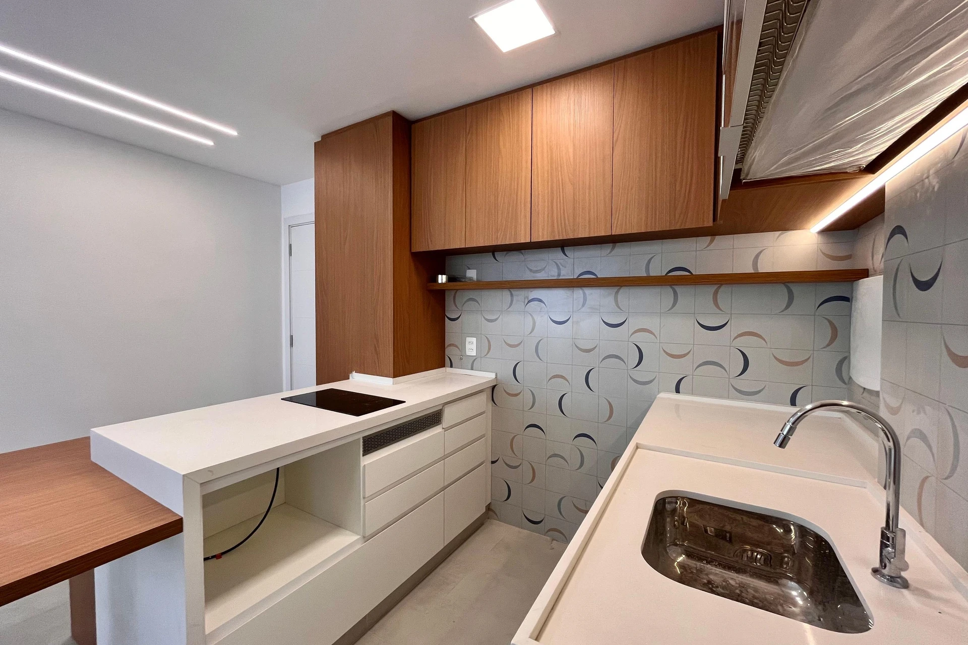 Home office in a one-bedroom apartment, 38 m² — photo 9