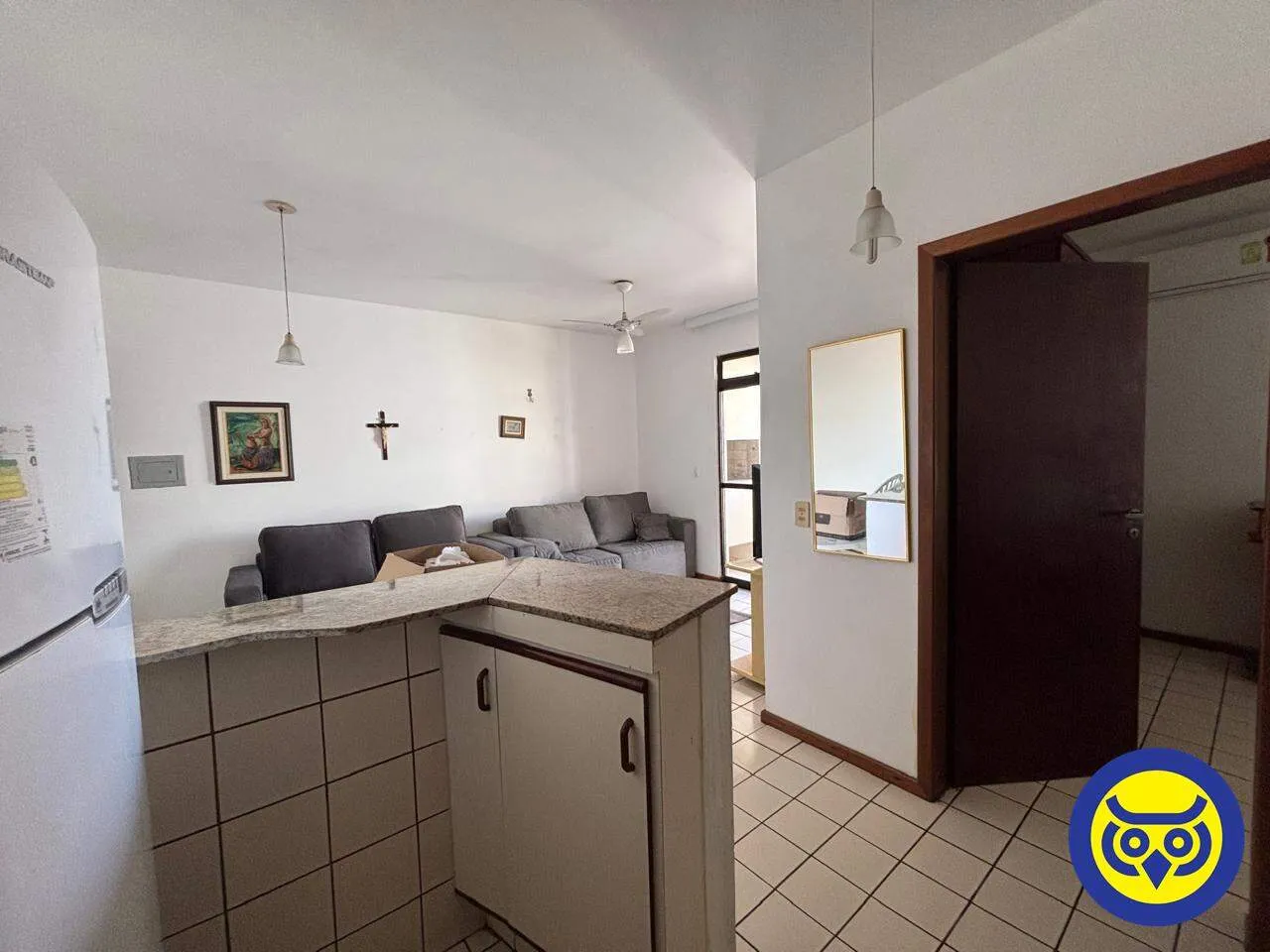Furnished 1-bedroom apartment with balcony barbecue — photo 10