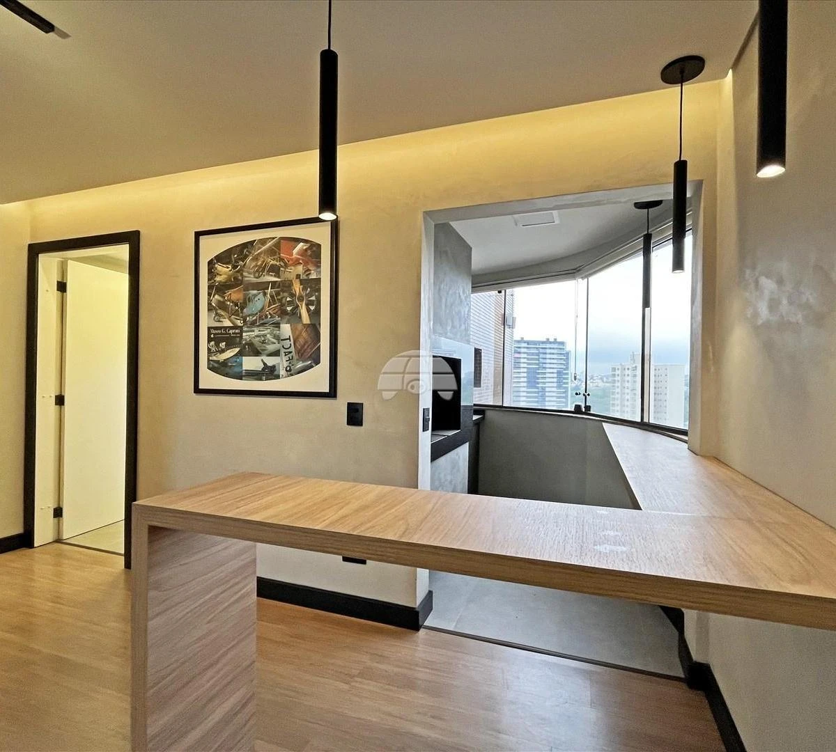 Furnished apartment, 108 m², with a grill on the balcony — photo 13