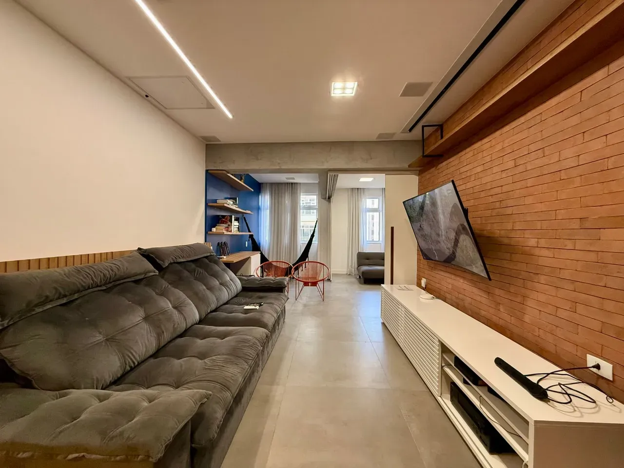 Apartamento mobiliado, 110 m², com espaço de home office — photo 3
