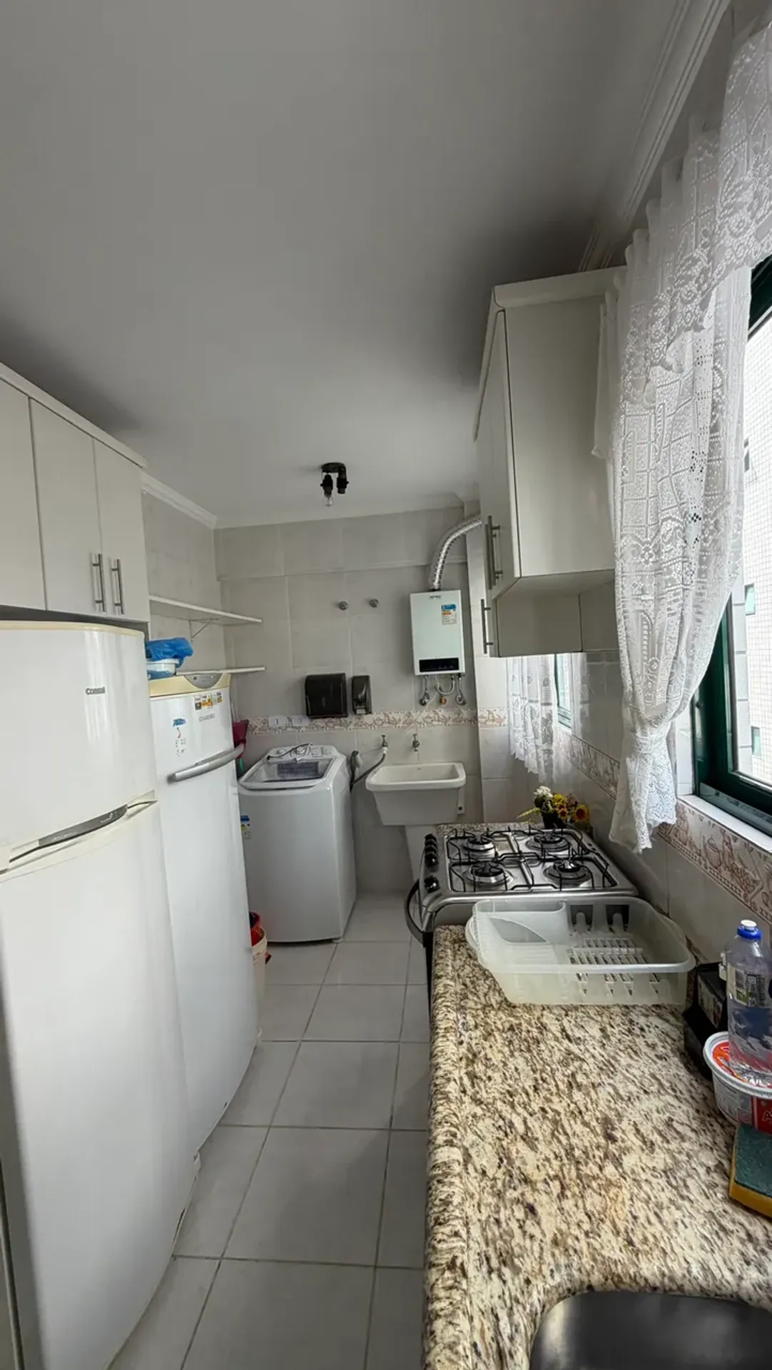 2-bedroom apartment with a washing machine in Curitiba — photo 6