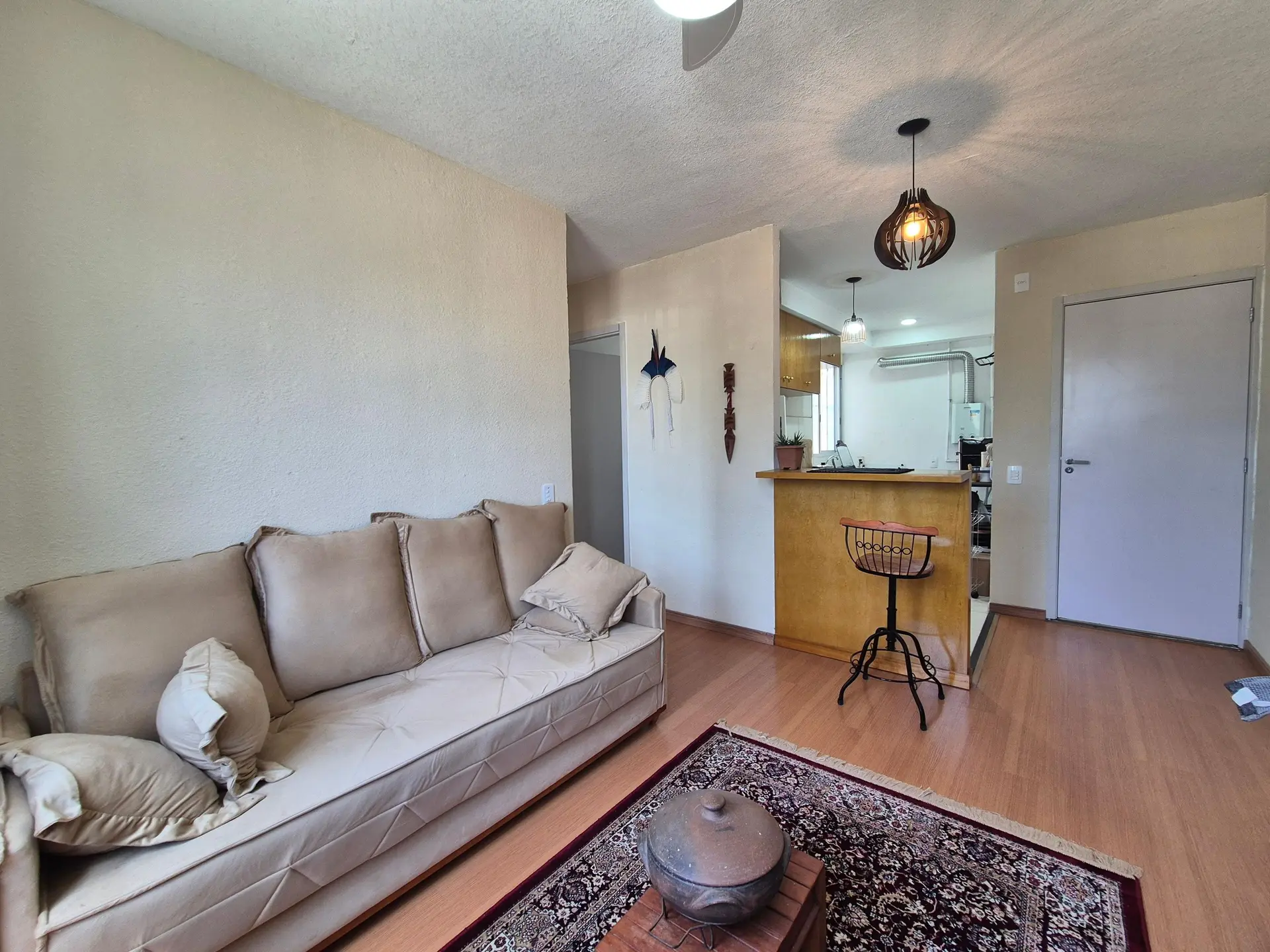 43 m² apartment with a home office and a washing machine — photo 22
