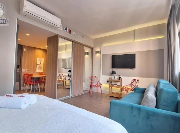 Furnished studio apartment 63 m² with 1 bathroom — photo 7