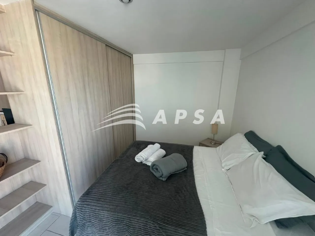 Furnished 1-bedroom apartment with a washing machine — photo 4