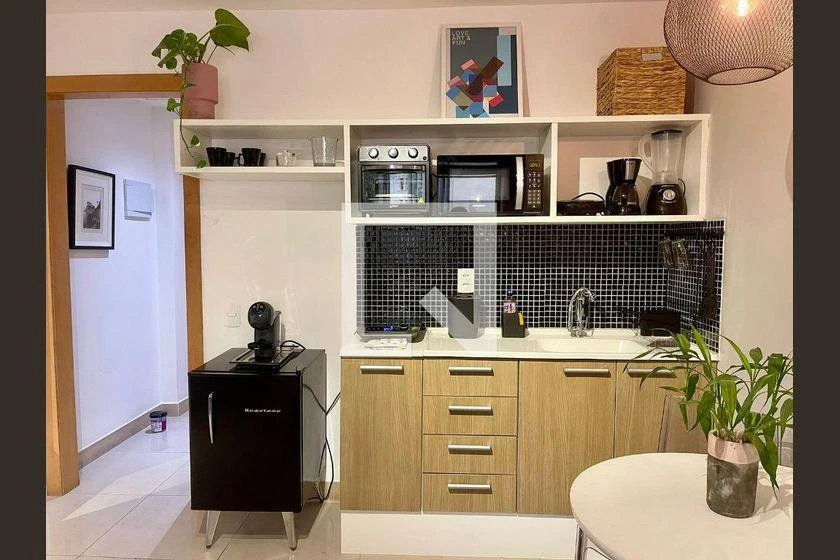 Monoambiente con espacio de home office en Rio de Janeiro — photo 2
