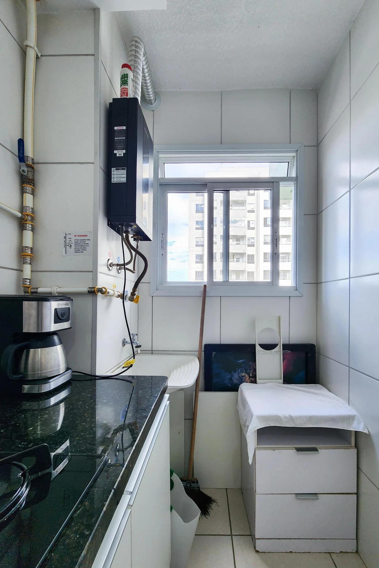 Apartamento mobiliado com cozinha integrada e varanda — photo 10