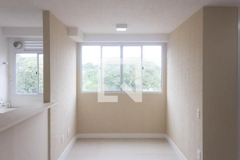 2-bedroom apartment in a building with a gym