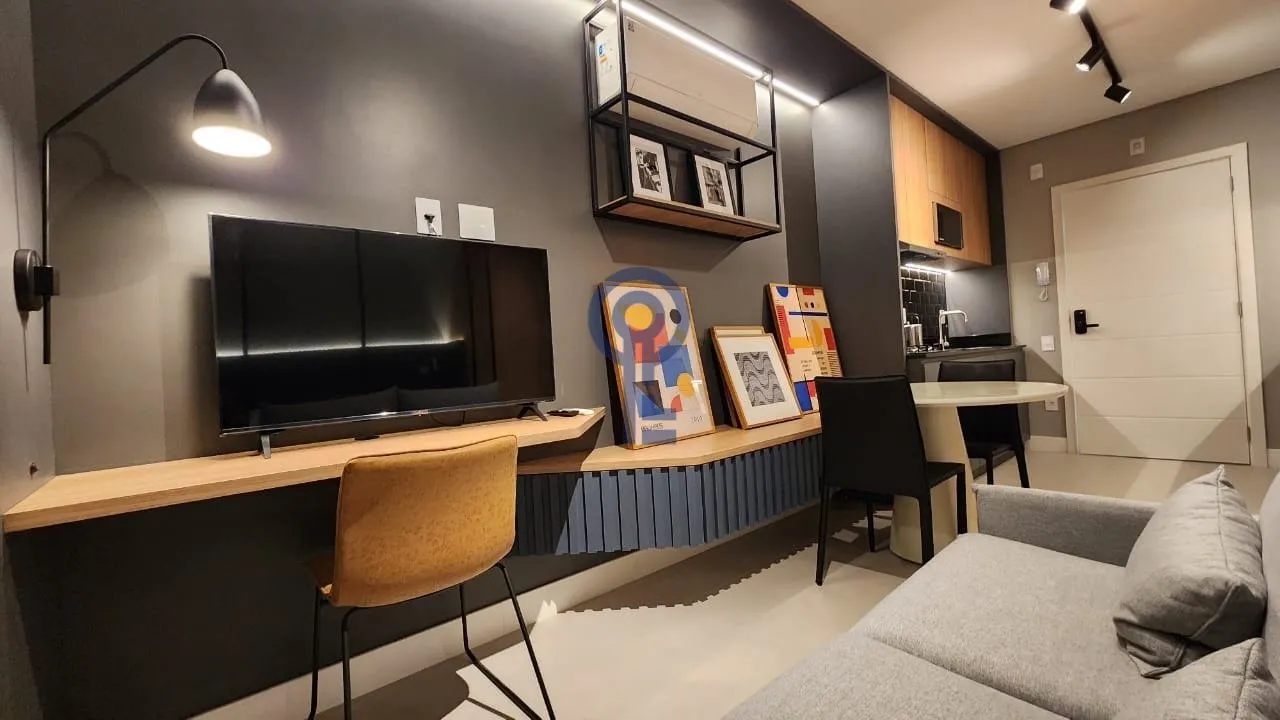 Furnished 59 m² studio with 1 parking space