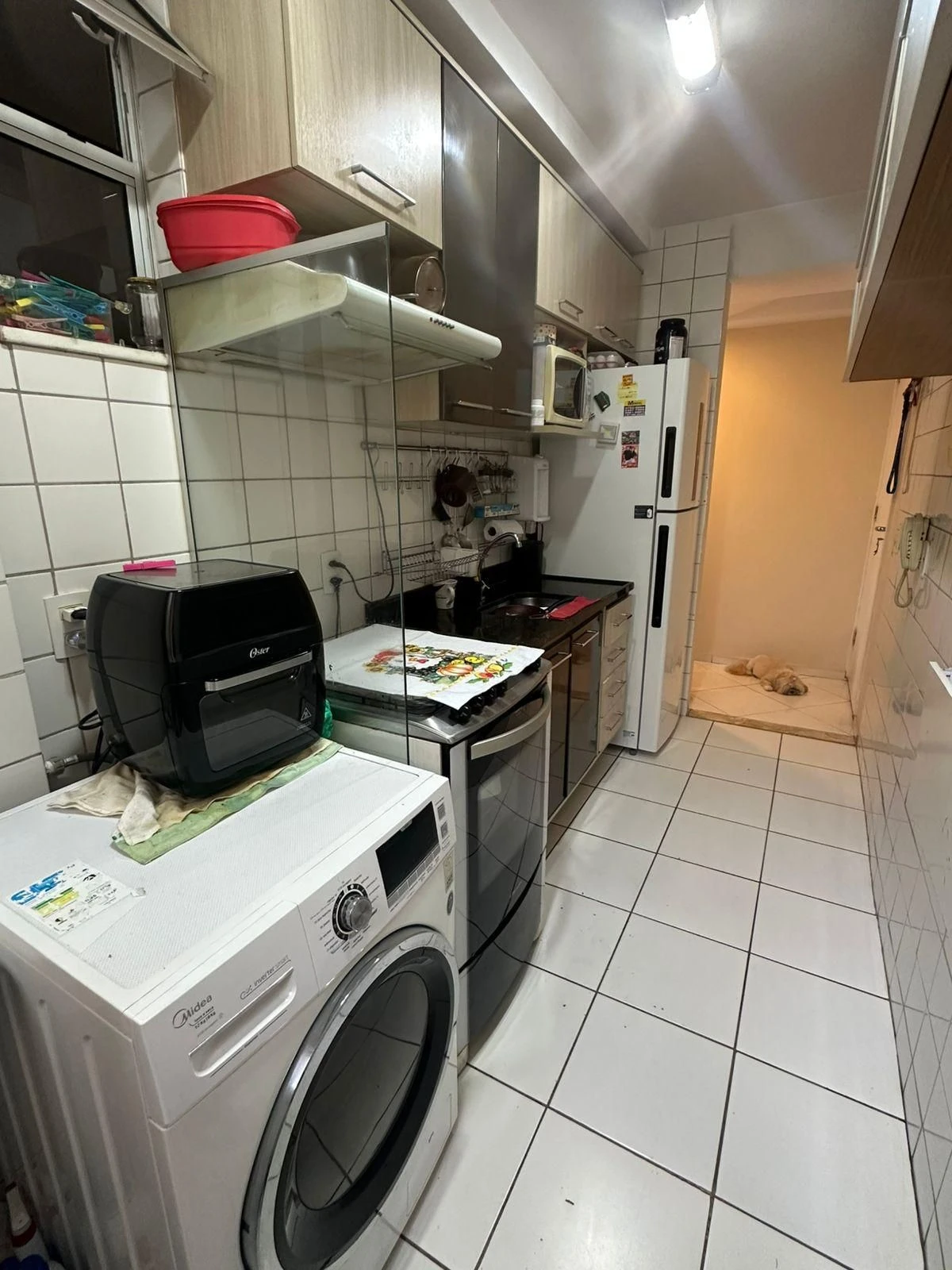 Furnished apartment with 3 bedrooms and 1 bathroom — photo 11