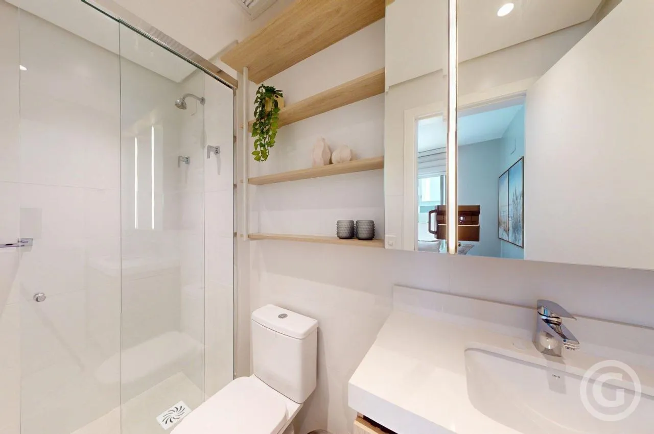 Home office in a one-bedroom apartment, 115 m² — photo 15