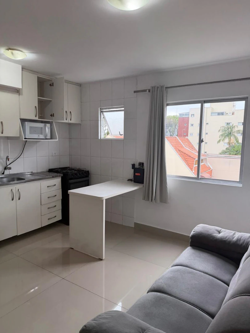 One-bedroom apartment with a washing machine in Curitiba — photo 5