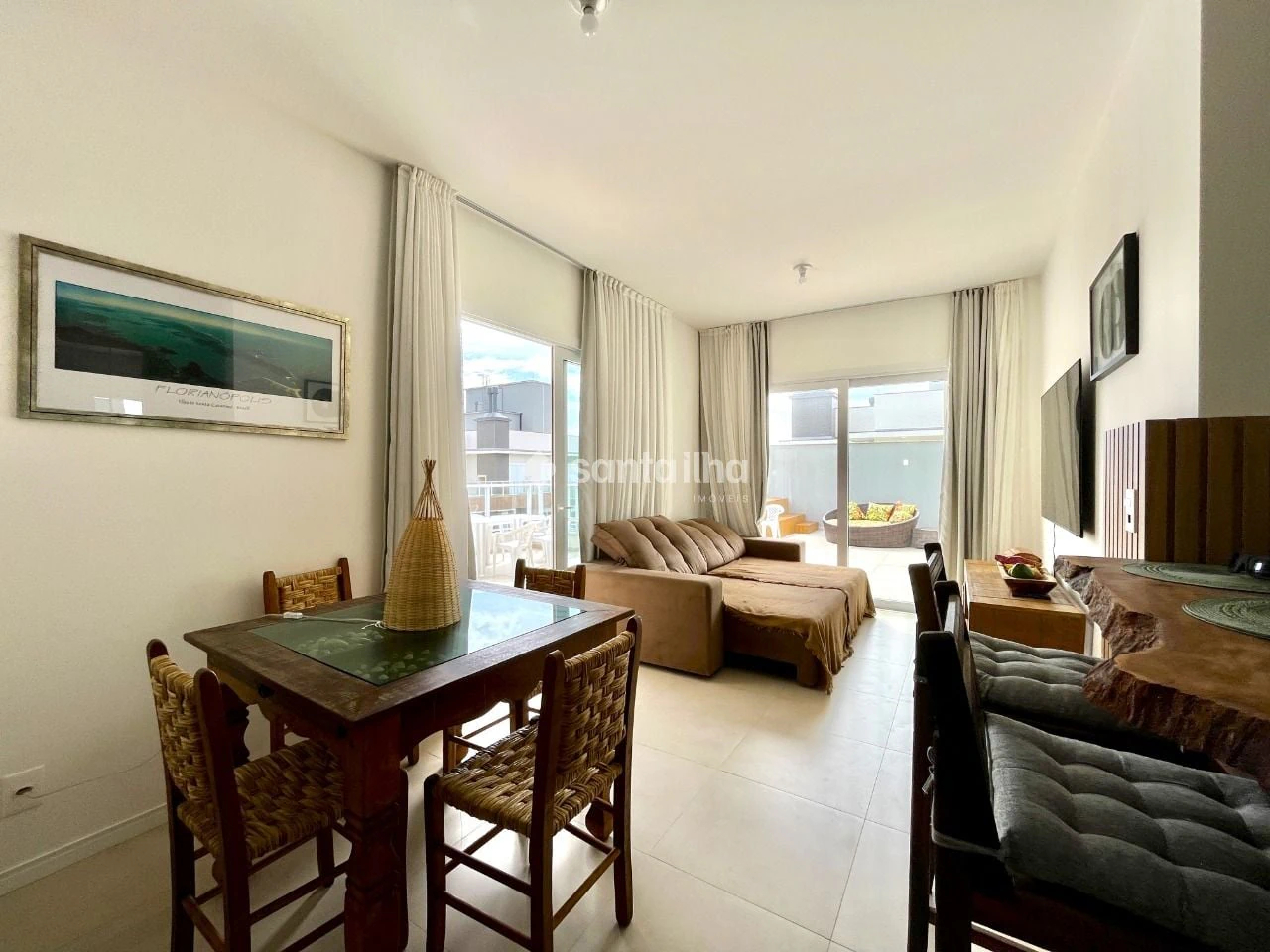 Furnished penthouse apartment with 3 bedrooms and terrace BBQ — photo 3