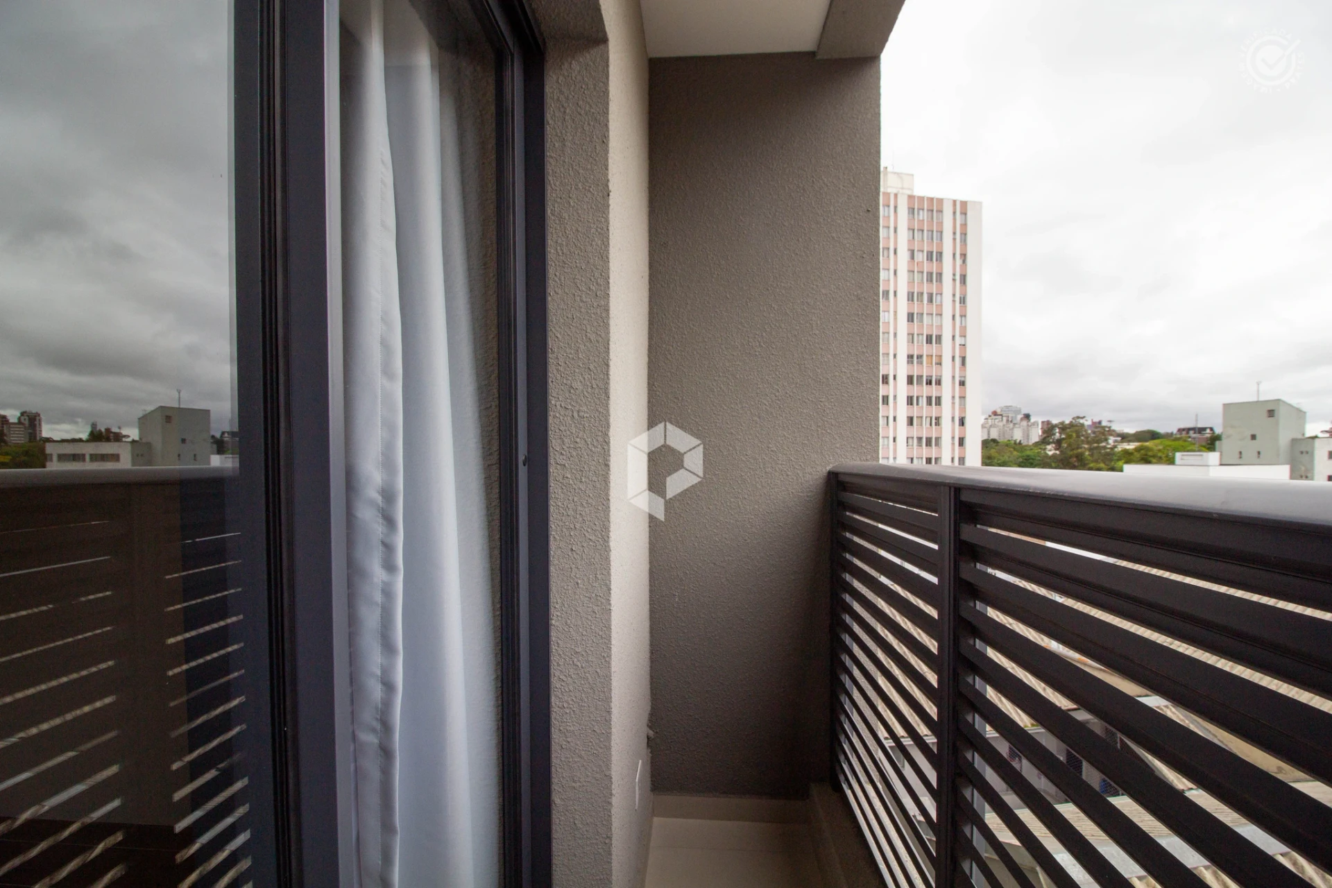 Home office in a one-bedroom apartment, 18 m²